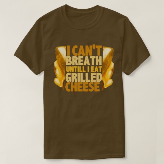 グリルチーズ Tシャツ (デザイン正面)