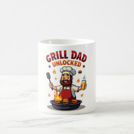 グリルパパロック解除おもしろい- BBQシェフパパデザイン» コーヒーマグカップ
