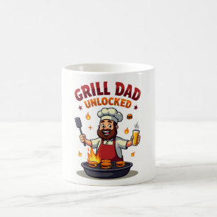 グリルパパロック解除おもしろい- BBQシェフパパデザイン» コーヒーマグカップ