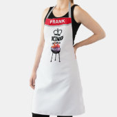 グリルパーソナライズされたのキングパーソナライズされた、エプロン エプロン (インサイチュ)