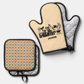 グリルファーザー 鍋つかみ&鍋敷きセット (正面/裏面)