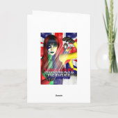 グリルフレンドロックヒヨ誕生日カード雑誌 カード (裏面)