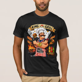 グリルマスターのパパ BBQキング 父の日ギフト Tシャツ