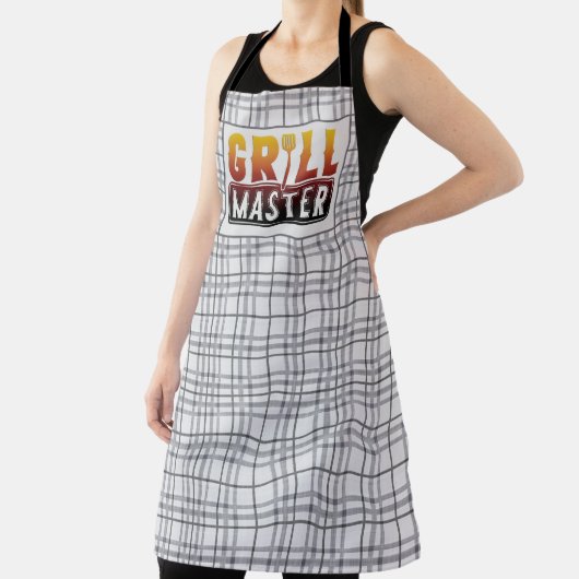 グリルマスターオールオーバープリントエプロン エプロン (インサイチュ)