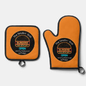 グリルマスターグリリングBBQ 鍋つかみ&鍋敷きセット (正面)