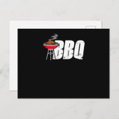 グリルマスターシェフ調理師カリナリアンBBQクックアウトバーブ ポストカード (正面/裏面)