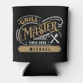 グリルマスターパーソナライズされた 缶クーラー (正面)