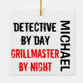 グリルマスター刑事カスタム セラミックオーナメント (裏面)