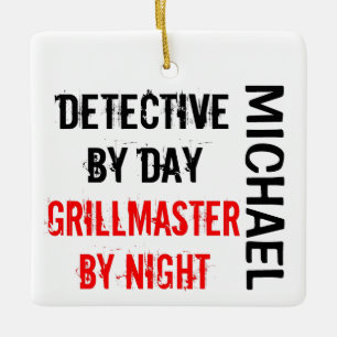 グリルマスター刑事カスタム セラミックオーナメント