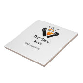 グリルマスター名の追加文字料理最高のbarequ タイル (側面)