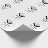 グリルマスター名の追加文字料理最高のbarequ ラッピングペーパー (角)