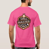 グリルマスター夏パパT型 Tシャツ (裏面)