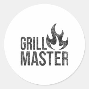 グリルマスター火炎Byrbecue BbqスモークチャーオープンFi ラウンドシール