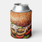 グリルマスター父の日ハンバーガーのチーズバーガー 缶クーラー (缶正面)