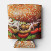グリルマスター父の日ハンバーガーのチーズバーガー 缶クーラー (裏面)