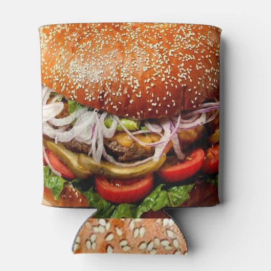 グリルマスター父の日ハンバーガーのチーズバーガー 缶クーラー (裏面)