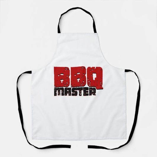 グリルマスター用エステティックBBQマスターデザイン エプロン (正面)