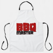 グリルマスター用エステティックBBQマスターデザイン エプロン (正面)