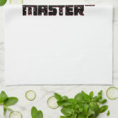 グリルマスター用エステティックBBQマスターデザイン キッチンタオル (折り畳み)