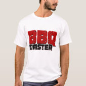 グリルマスター用エステティックBBQマスターデザイン Tシャツ (正面)