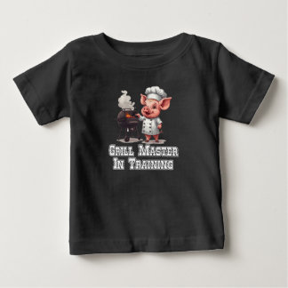 グリルマスター見習い ベビーTシャツ