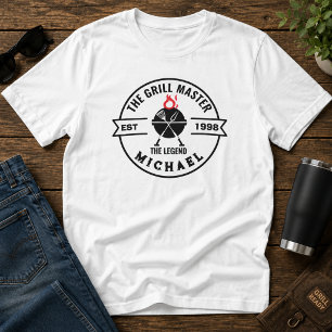 グリルマスター設立年 名前 フレーム Tシャツ