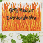 グリルマスター超常連星 キッチンタオル (折り畳み)