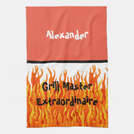 グリルマスター超常連星 キッチンタオル