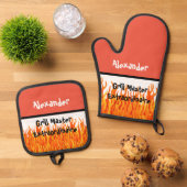 グリルマスター超常連星 鍋つかみ&鍋敷きセット (トップダウン)