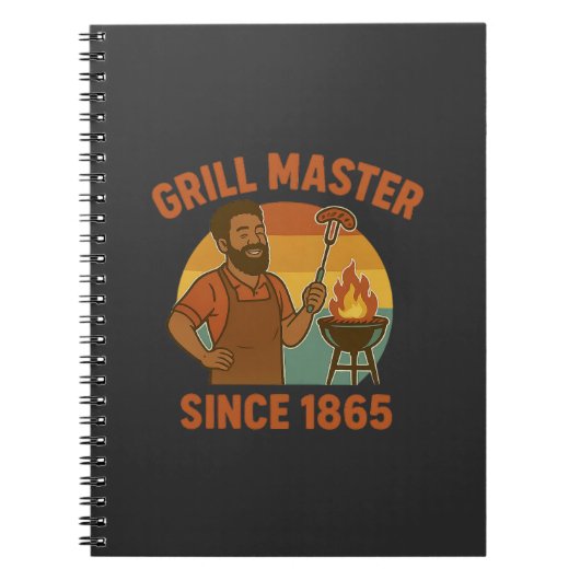グリルマスター1865年十二月BBQ伝統 ノートブック (正面)
