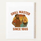 グリルマスター1865年十二月BBQ伝統 プランナー手帳 (裏面)