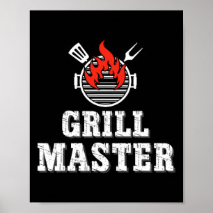 グリルマスター アウトドアBBQギア 夏のクックアウト用 ポスター