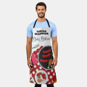 グリルマスター エプロン (着用した状態)