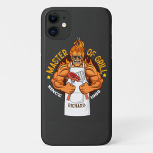 グリルマスター 父の日ギフト BBQシェフ ダッド iPhone 11 ケース