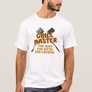 グリルマスター – 男の神話の伝説 Tシャツ