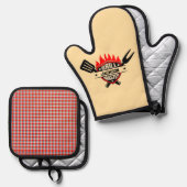 グリルマスター 鍋つかみ&鍋敷きセット (正面/裏面)