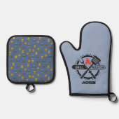 グリルマスター 鍋つかみ&鍋敷きセット (正面)