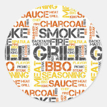 グリルマスター BBQ タイポグラフィ