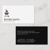 グリルマスターBBQピット 名刺 (正面/裏面)