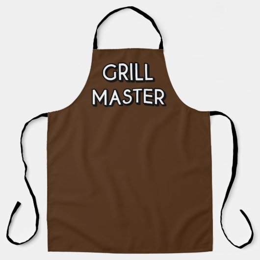 グリルマスターBBQ エプロン (正面)