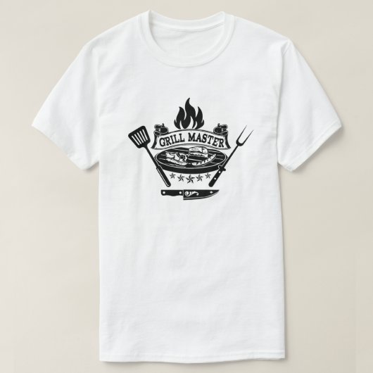 グリルマスターTシャツ Tシャツ (デザイン正面)