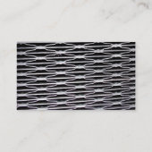グリルワーク抽象芸術名刺 名刺 (裏面)