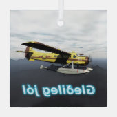 グリルージョル – デ・ハビランドDH3-Cオッタ ガラスオーナメント (裏面)