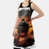 グリル戦士のための究極のバーベキューエプロン エプロン (インサイチュ)