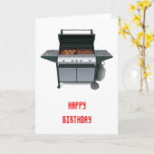 グリル時間 カード (黄色い花)