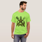 グリル軍曹BBQバッジTシャツ Tシャツ (正面フル)