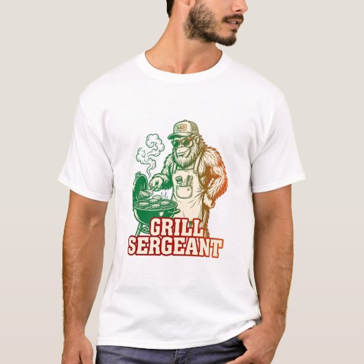 グリル軍曹Tシャツ Tシャツ (正面)