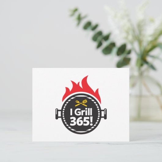 グリル365! ポストカード (スタンド正面)
