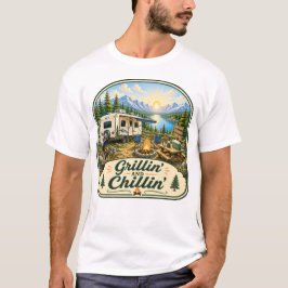 グリル&チルキャンプTシャツ Tシャツ