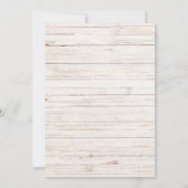 グリル&チル - バーベキュー 招待状 (裏面)